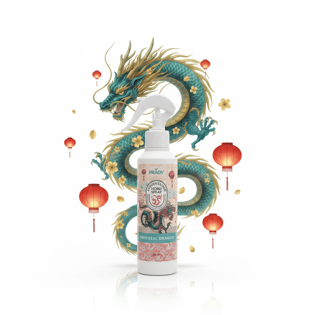 Ambientador Home Spray Oriental Dragon · Prady 220ml AmbientadorTienda esotérica Málaga - La Tienda de Tata Magic: tienda Esotérica en Málaga